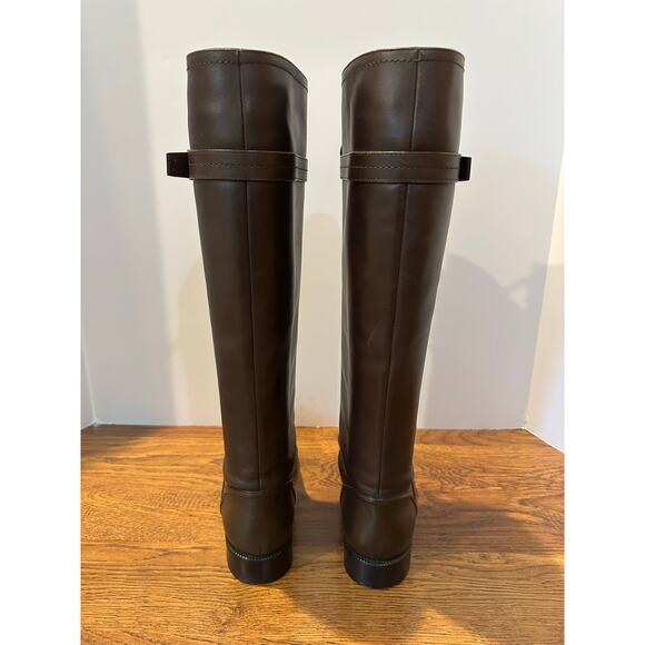 Louis Vuitton Women's Rich Brown Leather Long Boots Size 36 – Authentic - Picture 7 of 16